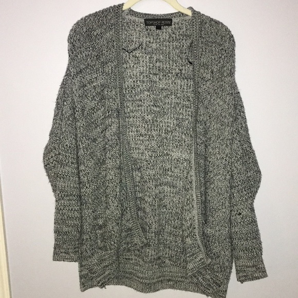 Topshop Knitted Oversized Cardigan - Picture 2 of 4